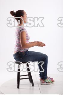 Sitting poses of Kendra 0013